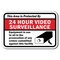 Signmission Safety Sign, 12 in Height, Aluminum, Video Surv - This Area A-1218 Video Surv - This Area - alternate 1